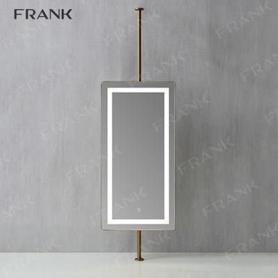 Makeup Long Length Bathroom Mirror Glass with Smart Light