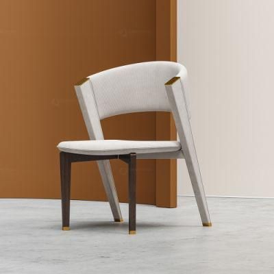 Steel Modern Hotel Cafe Furniture Silla Dining Room Chair