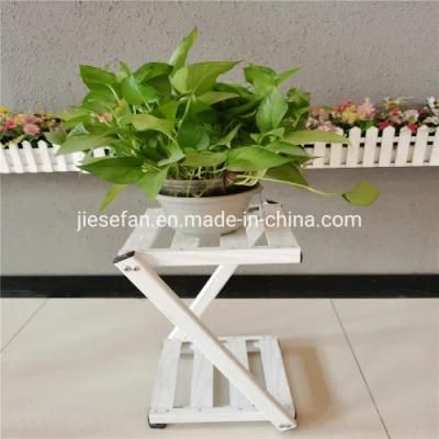 Best Quality Wooden Color Aluminum Extrusion Flower Shelf
