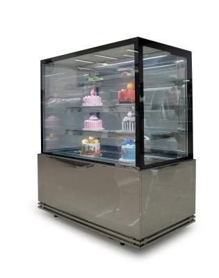 Bakery Glass Cake Refrigerated Showcase with Ce Certificate