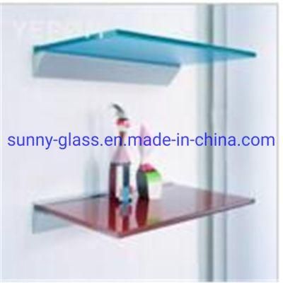 Tempered Shelf Glass for Wall Corner to Save Space