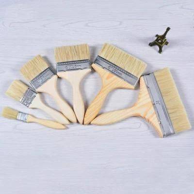 Pig Bristle Brush Thickened Paint Brush Manufacturers Direct Sales of Brown Bristle Brush