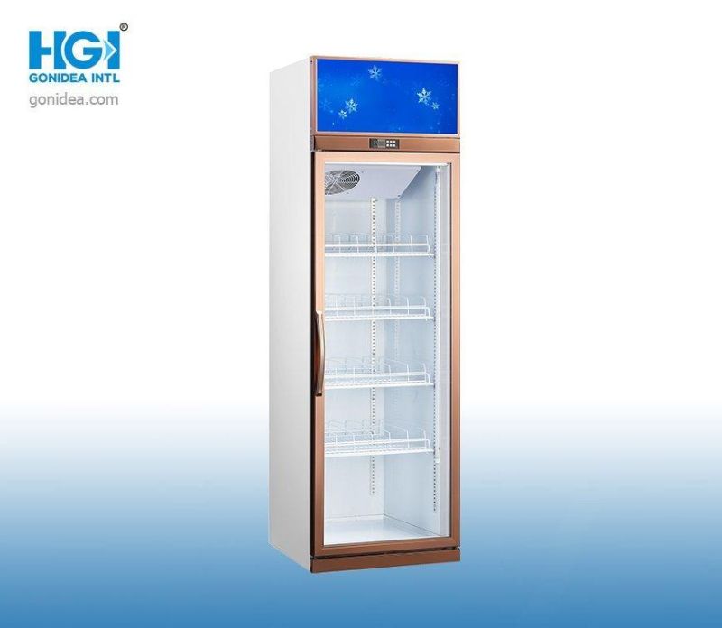 3 Glass Door Big Capacity Upright Display Showcase LC-1500