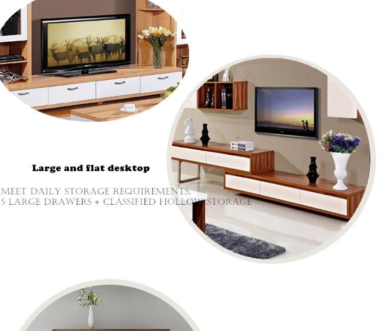 Simple Design China Bedroom Furniture Wooden Table TV Stand (UL-9BE637)