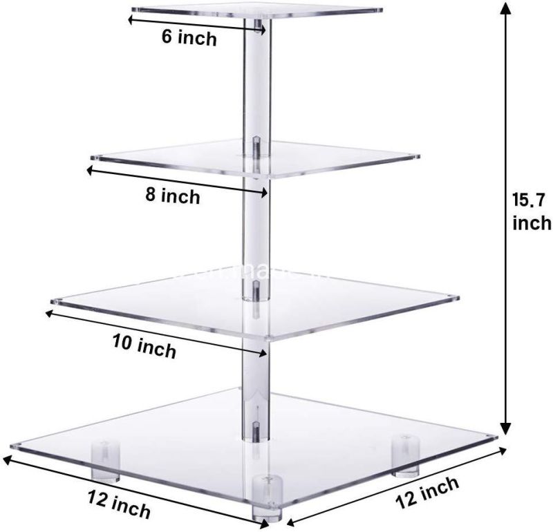 Wedding Supplies Acrylic Cake Display Stand