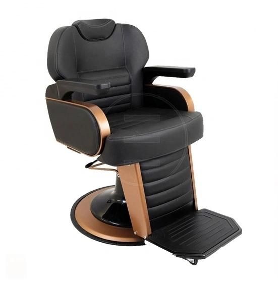 Hl-9306 Salon Barber Chair for Man or Woman with Stainless Steel Armrest and Aluminum Pedal