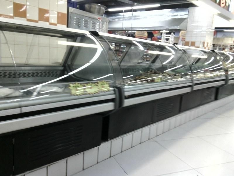 Butcher Equipment Meat Cooler Showcase Supermarket Display