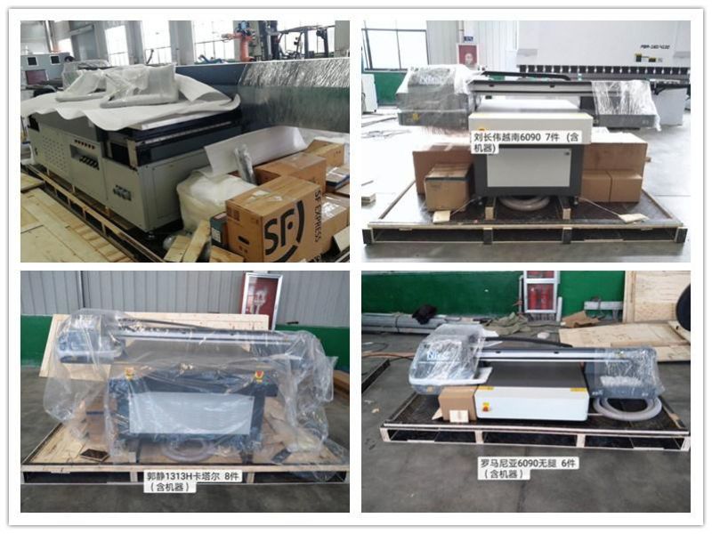 Yc1313 UV Flatbed Cmyk Digital Color Printing Machine