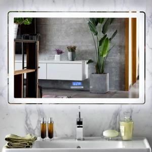 Bathroom Mirror LED Silver Mirror with Touch Switch