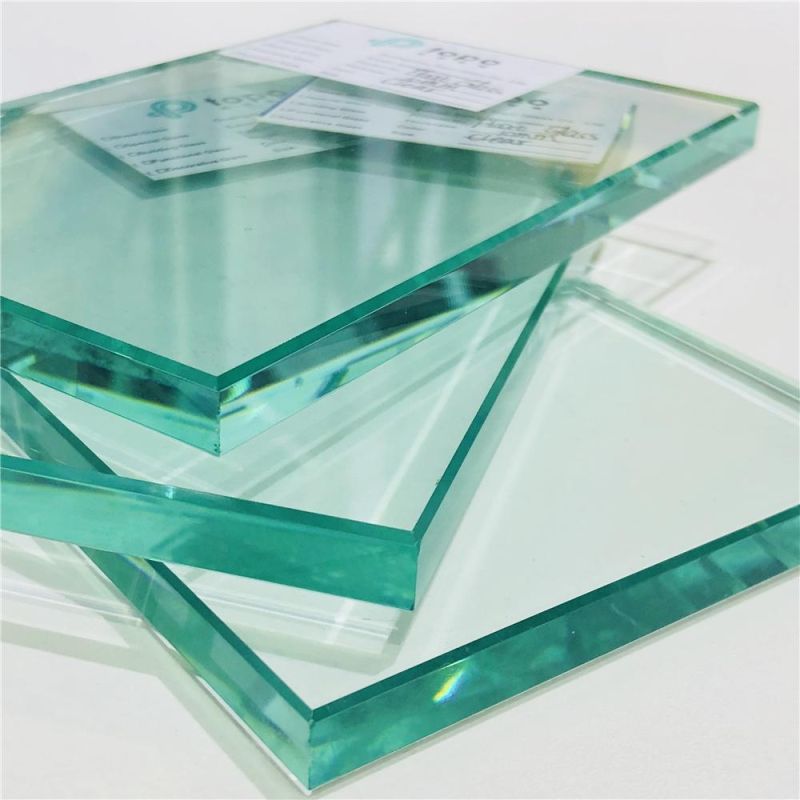 87%-89% Light Transmittance Clear Float Plain Glass (W-TP)