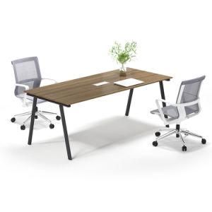 Fashion Company Wood Frame 6 Seater Office Conference Table