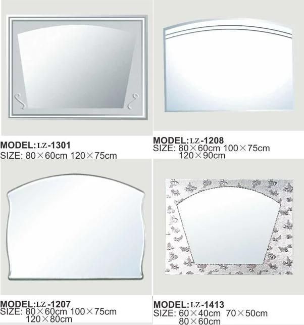 Modern Decorative Bathroom Wall Mirror Anti-Fog Cosmetic Mirror Minimalist