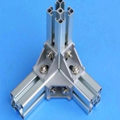 Anodized Silver Extrusion Angle Aluminum Profile
