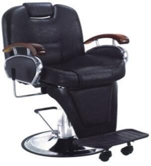 Hl-9007 Salon Barber Chair for Man or Woman with Stainless Steel Armrest and Aluminum Pedal
