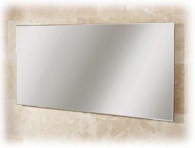 34 X 59 4mm 6mm Frameless Silver Mirror for Bathroom