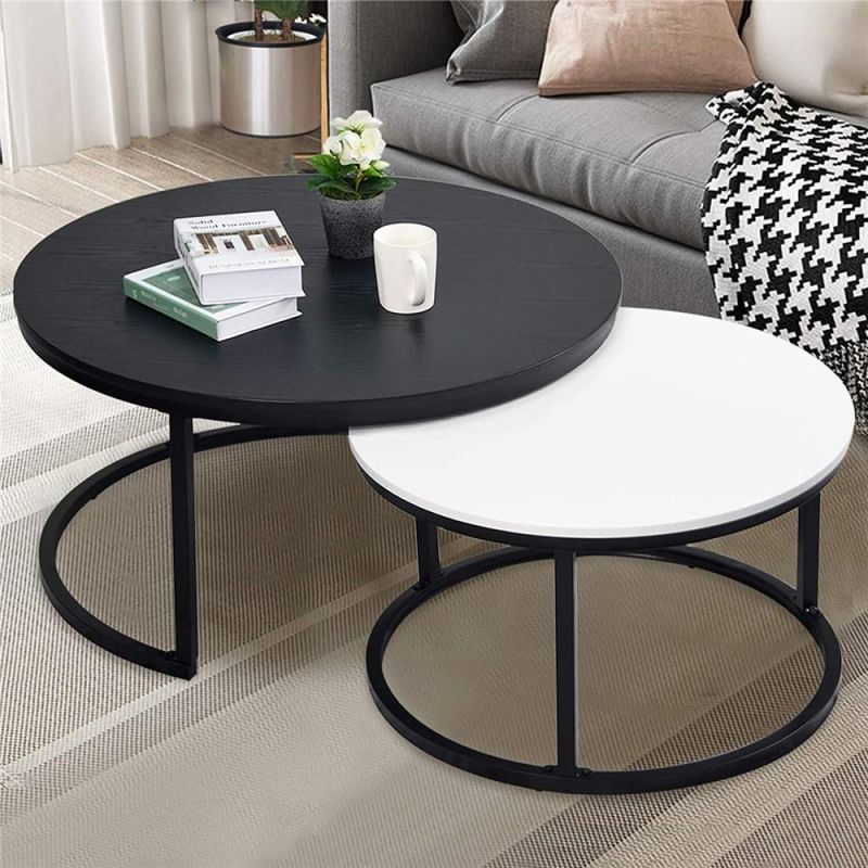 Round Coffee Table Combination