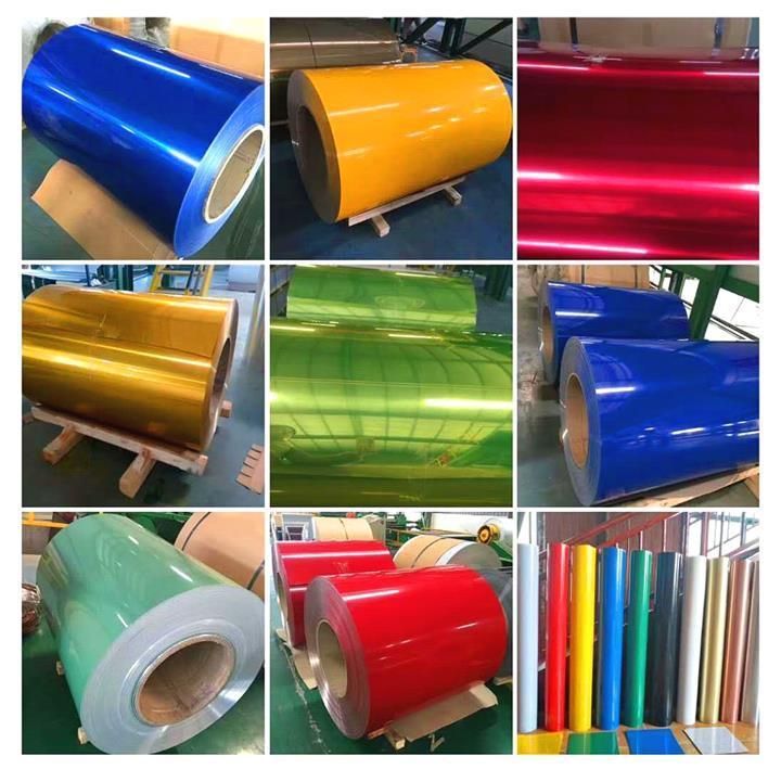 High Quality PVDF Color Coated Aluminum Sheet/Coil for Decoration