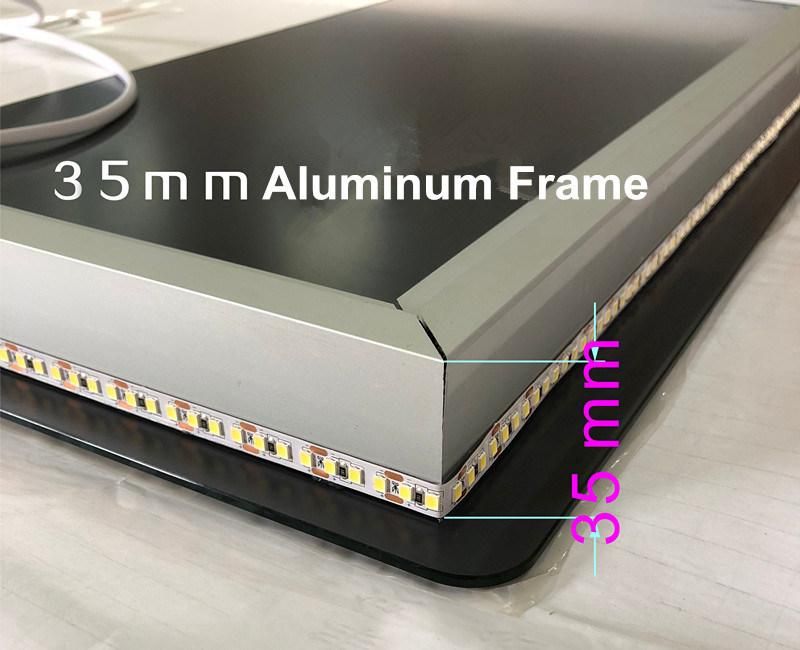 Inductive Anti-Fog Dimming Dressing Mirror with LED Light (MR-YB1-DJ004W)