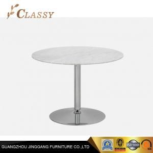 Single Tube Metal Base Coffee and Side Table in Living Room
