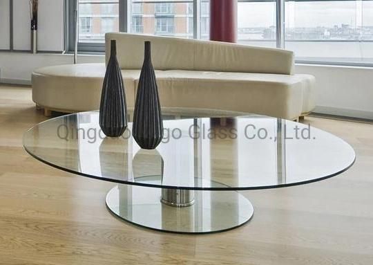 Contemporary Coffee Table Glass Top, Glass Table Round