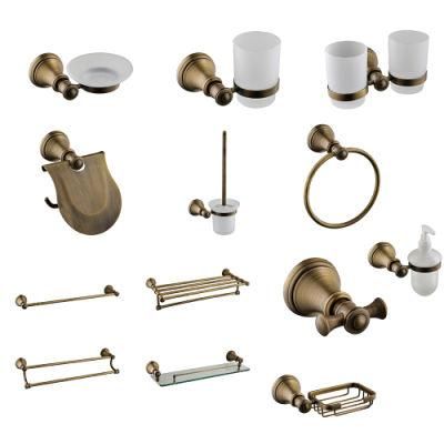 Bronze Bathroom Accessories Toilet Brush Towel Rack (5600D)