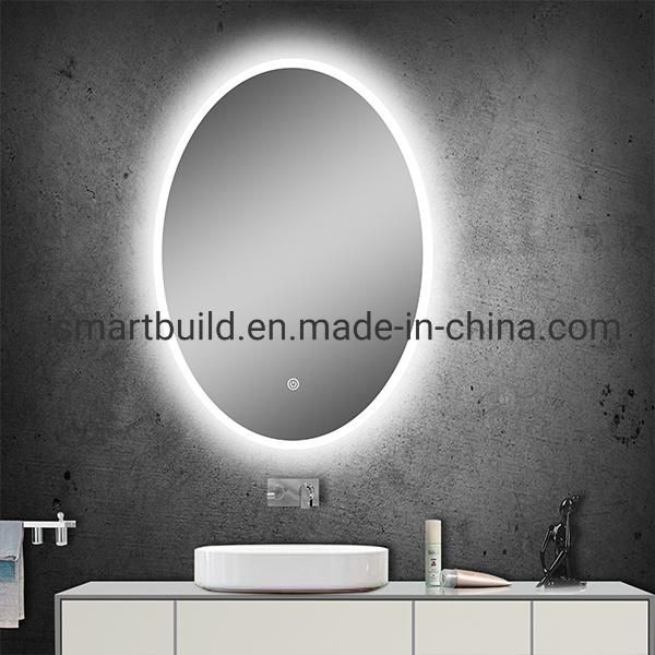 4mm 5mm 6mm Beveled Edges Polished Silver Tempered Safety Mirror Glass/LED Bathroom Mirror for Hotel Decoration