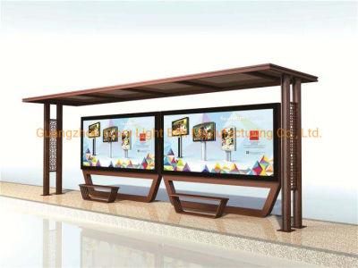Outdoor Ce Approved Bus Shelter for Public Facilities
