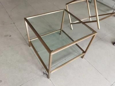 Modern Designside Table Glass End Table