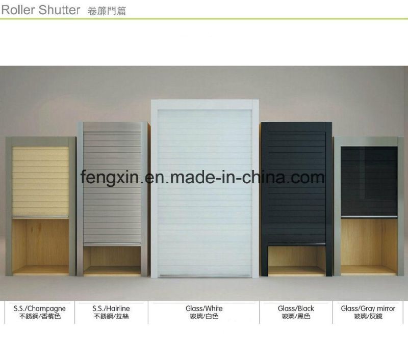 Kitchen Cabinet Roller Shutter Door Remote Control/Automatic Roll up Garage Door