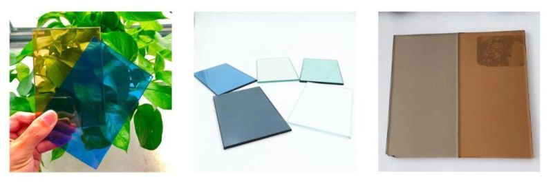 4mm-12mm Ford Blue Grey Brown F Green Tinted Float Glass