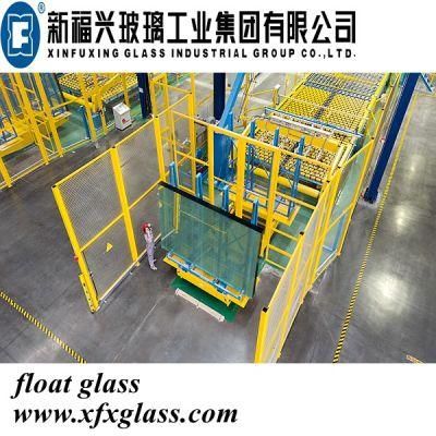 3mm 4mm 5mm 6mm Tempered Clear Float Window Glass for Partition Fence Facade