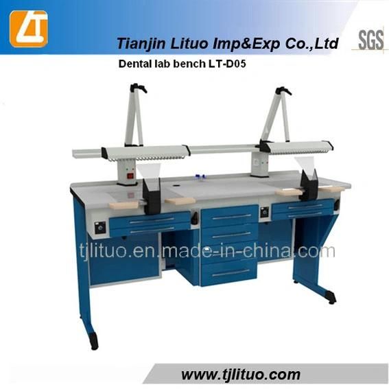 Good Quality Blue Color Metal Dental Cabinets