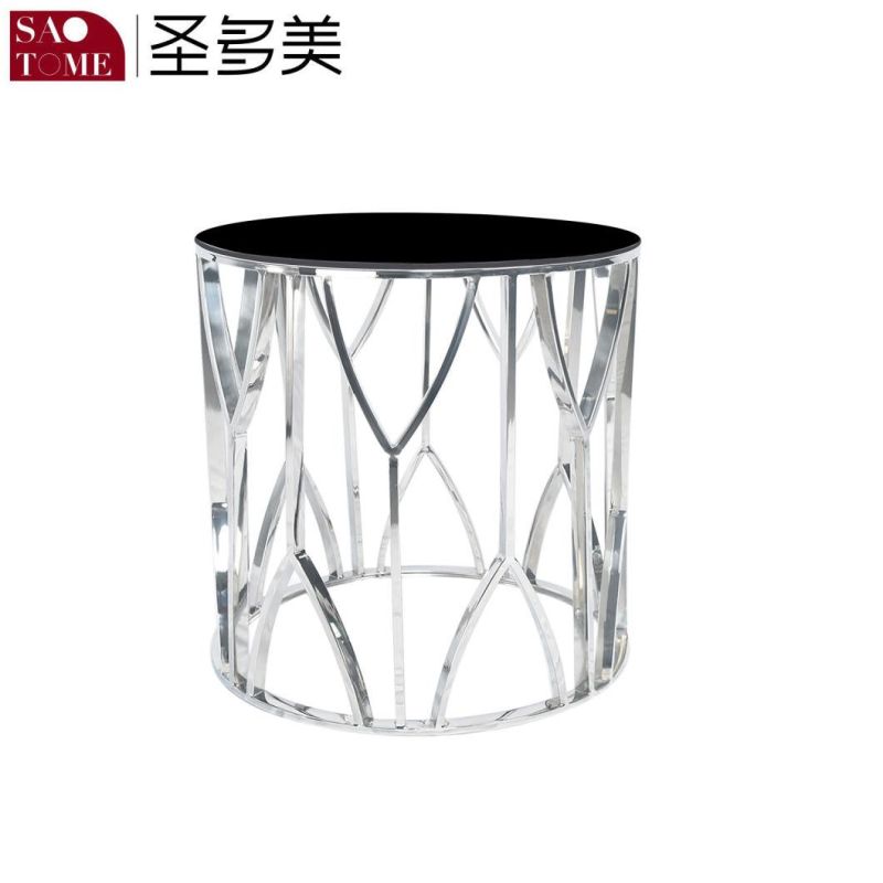 2021 Grade High Glass Top Console Table