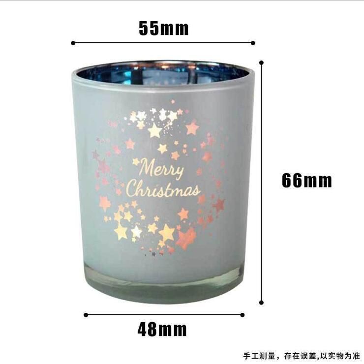 Vss Laser Engraving Tealight Glass Candle Holder for Home Decoration