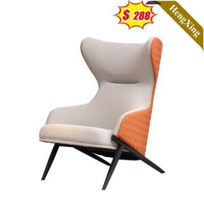 Modern Design Comfortable Relax Living Room Fabric Leisure Wooden Arm Single Sofa Chairs