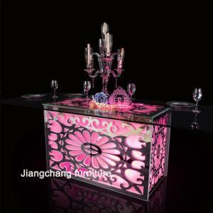 Top Sale Rectangle Acrylic Wedding Table Used in Wedding Event