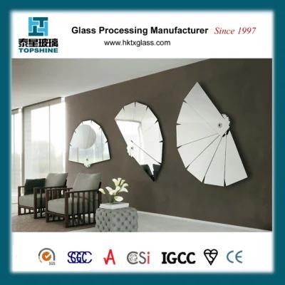 Frameless Wall Decoration Mirror Glass