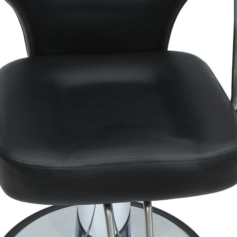 Hl-1188 Salon Barber Chair for Man or Woman with Stainless Steel Armrest and Aluminum Pedal