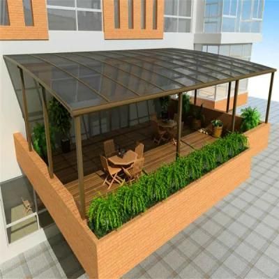 Customized Outdoor Aluminum Canopy Garden Sunshade Waterproof Patio