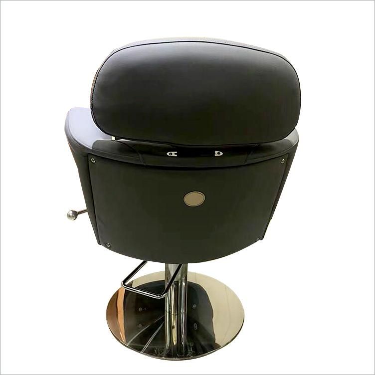 Hl-7273A Salon Barber Chair for Man or Woman with Stainless Steel Armrest and Aluminum Pedal