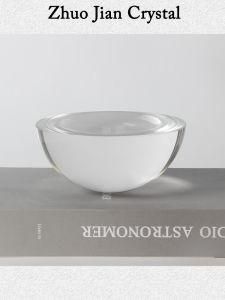 China Factory Crystal Glass Bowl for Fruit Food for Home Decor