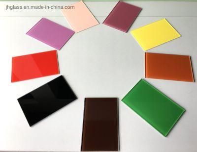 4mm 6mm 8mm10mm Building Decorative Colorful Splashback Kitchen Cupboard Painted Glass