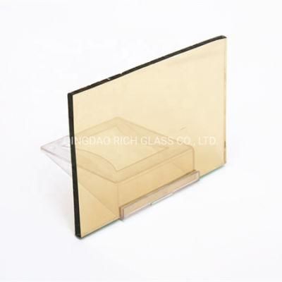 Bronze Reflective Glass 4mm 6mm Cheap Price Mix Container Tinted Reflective Glass for Building