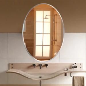 High Quality Oval Bathroom Mirror with Beautiful Round or Bevel Edge