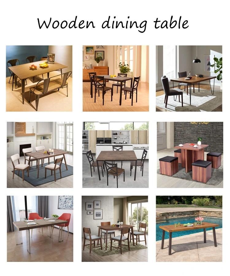 Wholesale Home Dining Table Furniture Glass Table