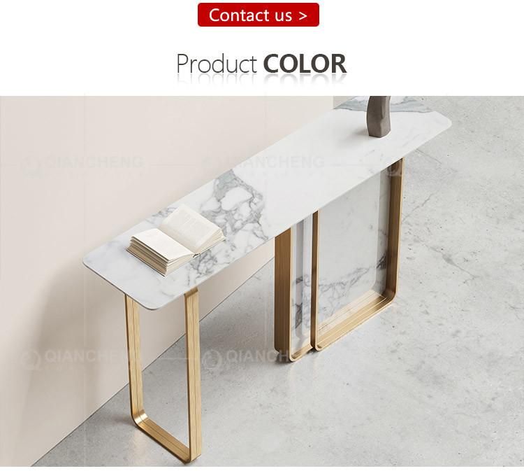 Hotel Home Furniture Corner Entrence Console Table