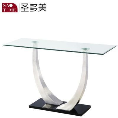 Modern Living Room Furniture Transparent Console Table