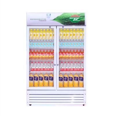 Xiamen Jialiang Beverage Fruit Vegetable Glass Display Showcase