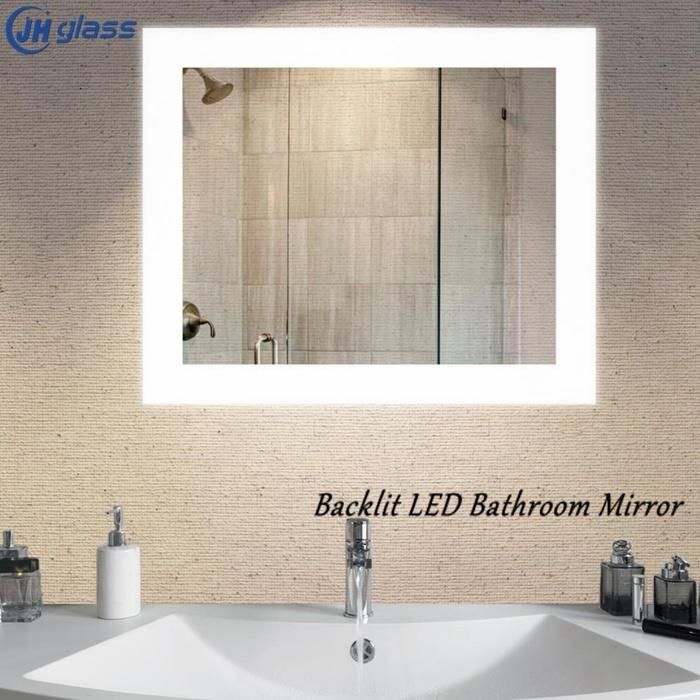 Anti-Fog LED Lighted Bathroom Mirror Touch Sensor Backlit Bathroom Mirror