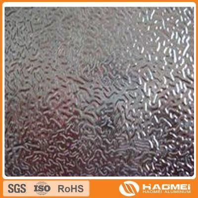 1050 1060 1100 high reflective hammer embossed aluminum sheet